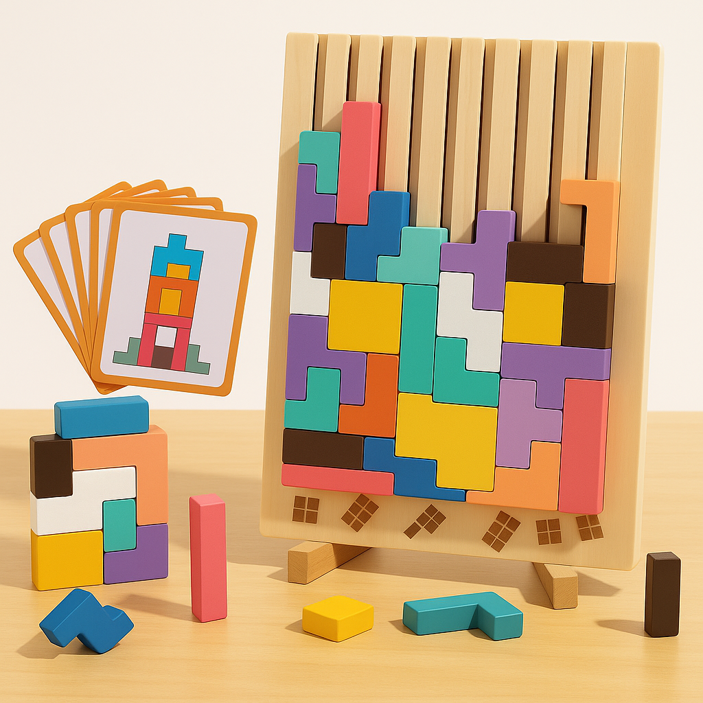 Set Montessori ‘Pequeños Exploradores’ – Aprende Jugando sin Pantallas