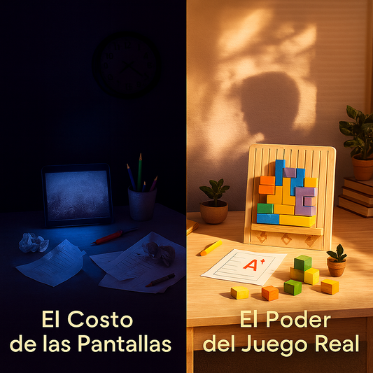 Set Montessori ‘Pequeños Exploradores’ – Aprende Jugando sin Pantallas